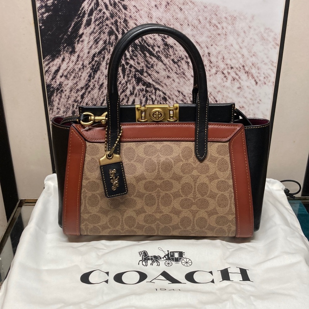 NEW Coach Troupe Carryall In Signature Canvas (78488)